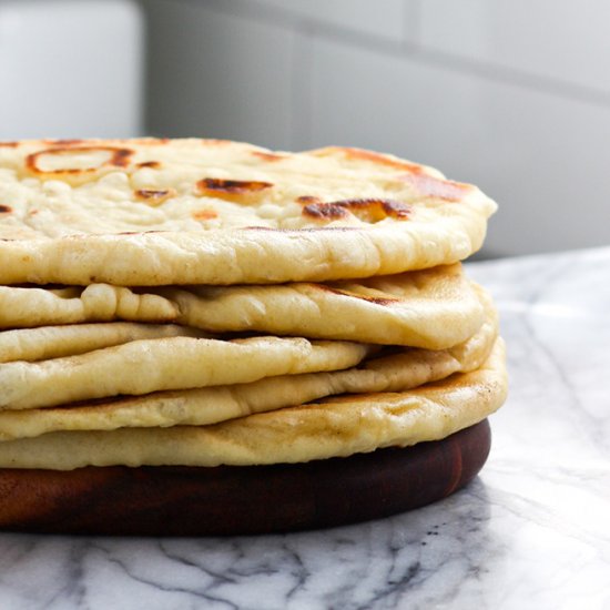 Easy Butter Naan