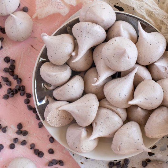 Easy Mocha Meringues