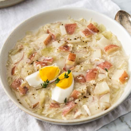 Sauerkraut-Potato Soup