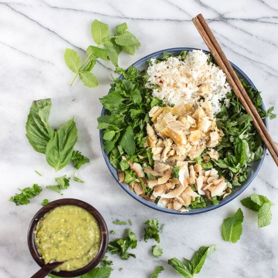 Fish and Herb Salad (Ulam)