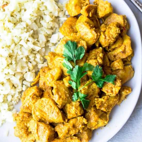 Vadouvan Curry Chicken