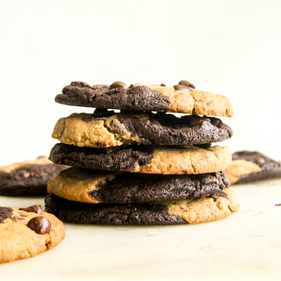 Chocolate Peanut Butter Cookies