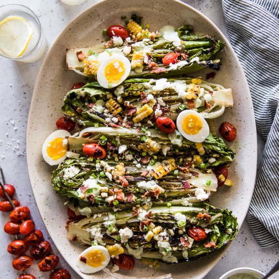 Grilled Romaine Salad