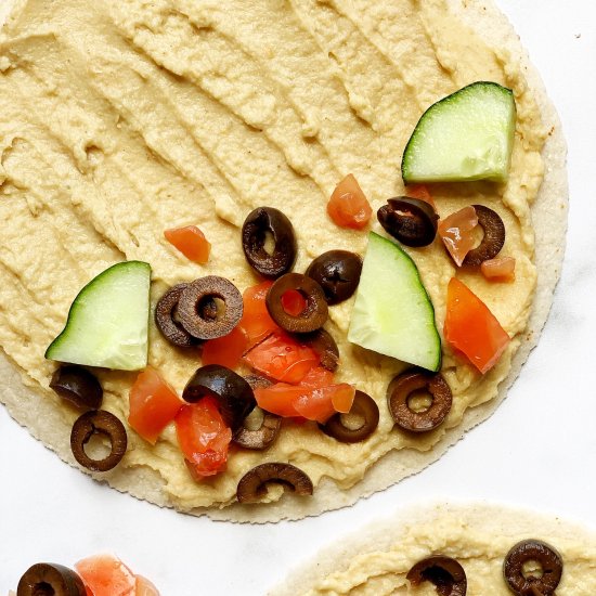 Hummus Quesadilla (Vegan)