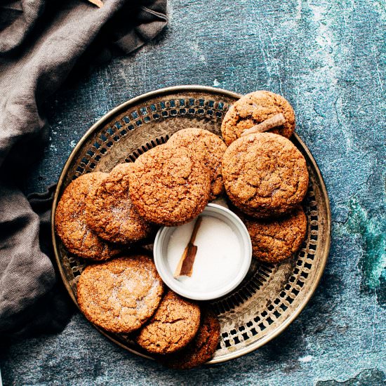 No-Sugar Gingerbread Spice Cookies