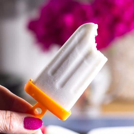 Low FODMAP Coconut Popsicles