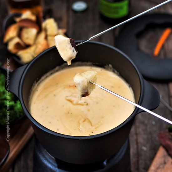 Beer Cheese Fondue