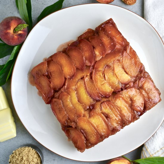 Peach Upside Down Cake