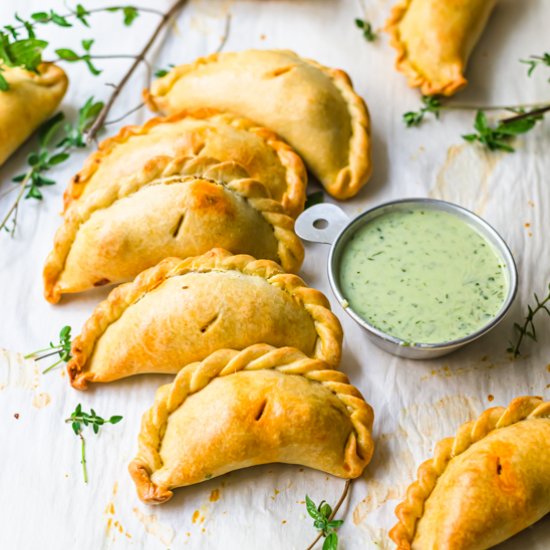 Sweet potato empanadas