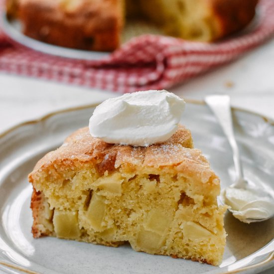 Classic French Apple Cake