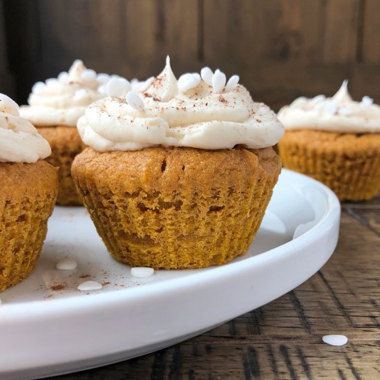 Paleo Pumpkin Cupcakes