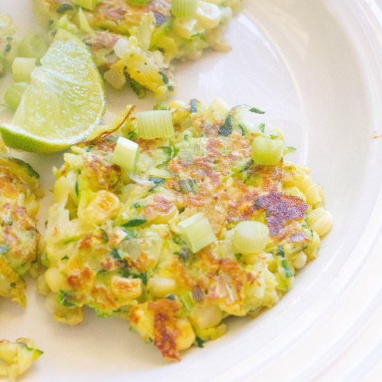 Zucchini Corn Fritters