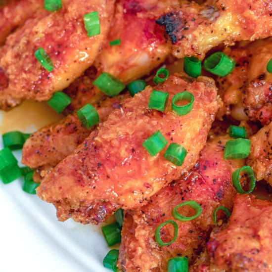 Spicy Ginger Honey Wings