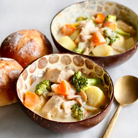 Vegan Japanese Cream Stew