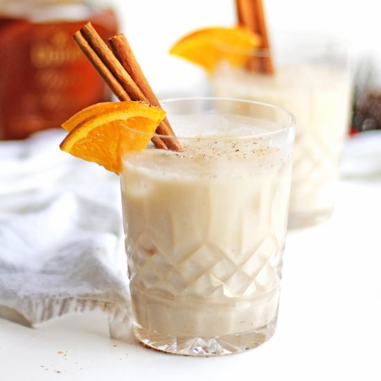 Vegan orange spice coquito