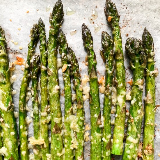 Garlic Parmesan Asparagus