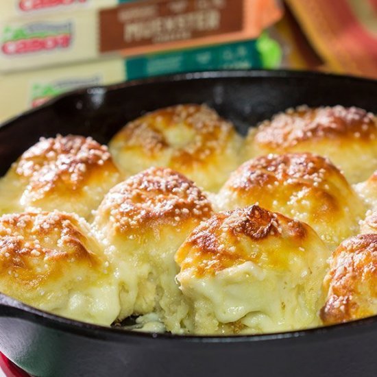 Cheesy Stuffed Pretzel Bites