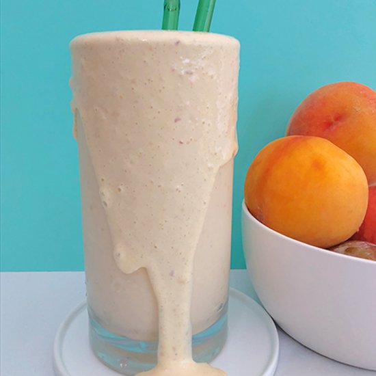 Double Peach Milkshake