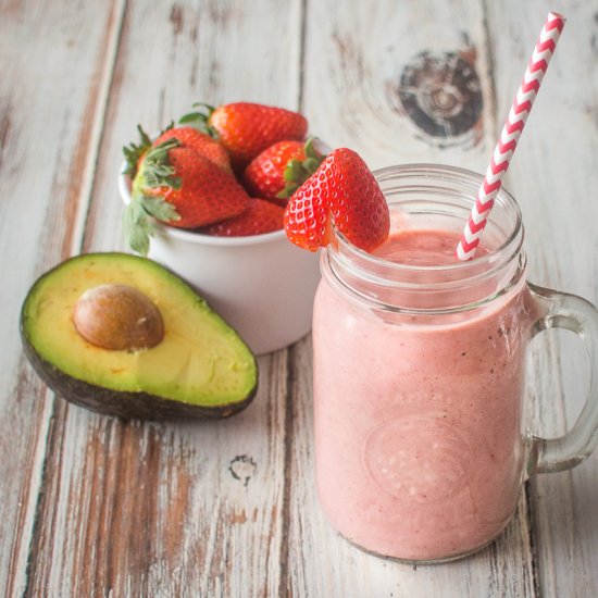 Strawberry Avocado Smoothie