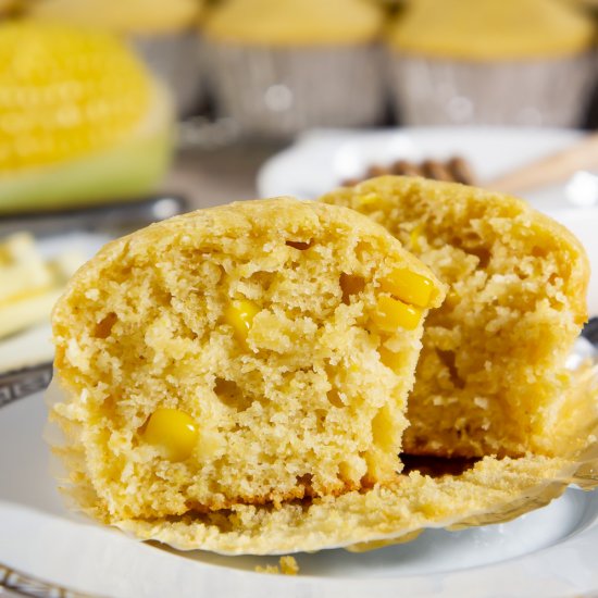 Cornbread Muffin Recipe with Corn