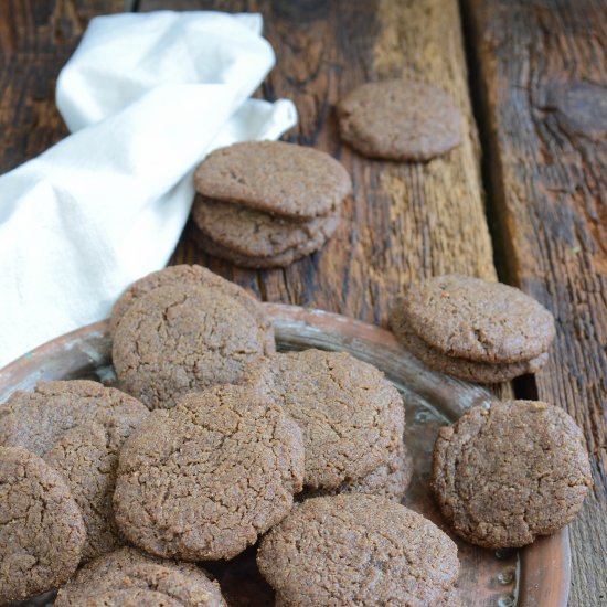 Vegan walnut cookies