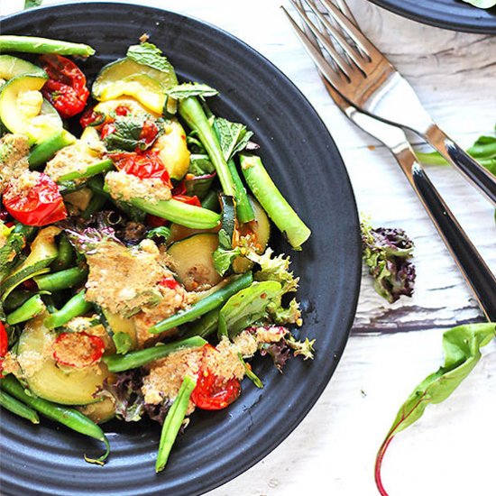 Zucchini-Green Bean Salad