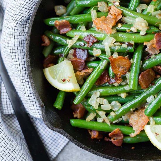 Green Beans with Bacon