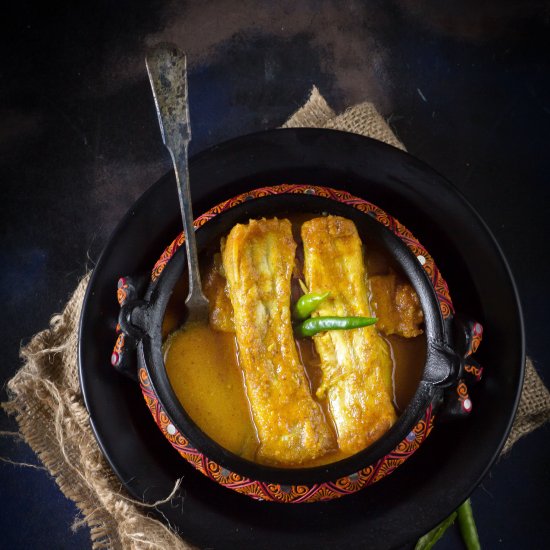 Fish made in Yogurt Bengali Style