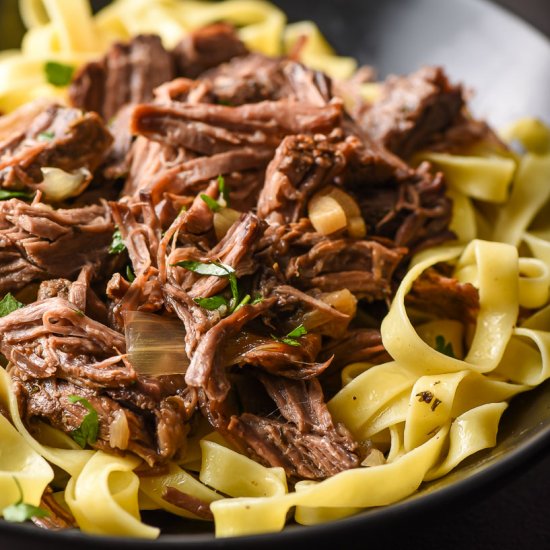 Crock Pot Shredded Beef