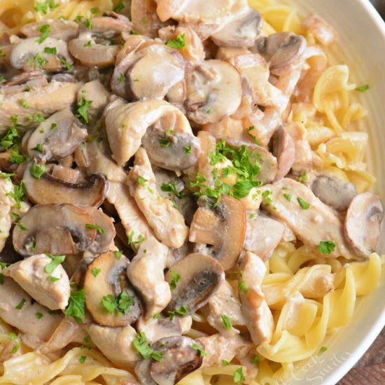 Chicken Stroganoff