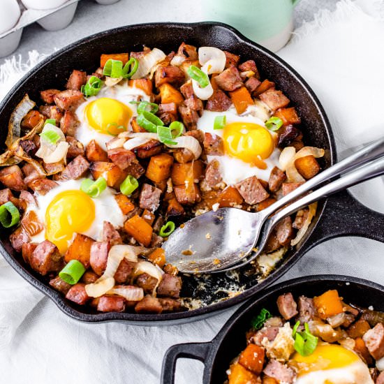 Caramelized Onion Breakfast Hash