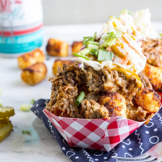 Loaded Pulled Pork Totchos