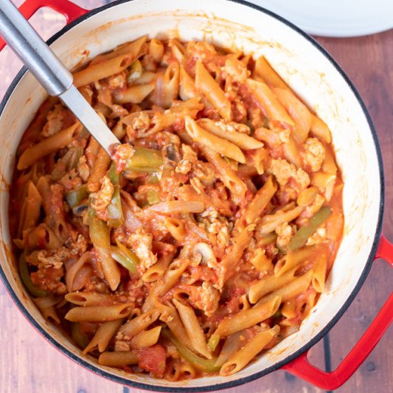 One Pot Sausage Pasta