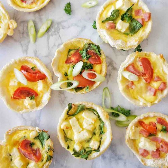 How to Make Mini Quiches