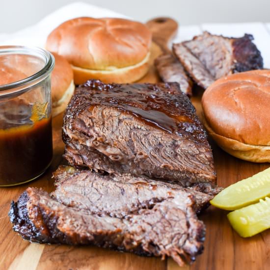 Instant Pot Bourbon BBQ Brisket