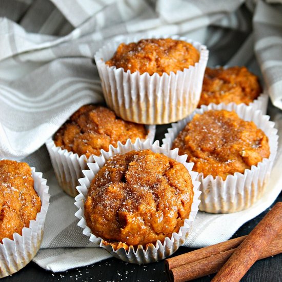 Pumpkin Spice Muffins – 5 Ingredients