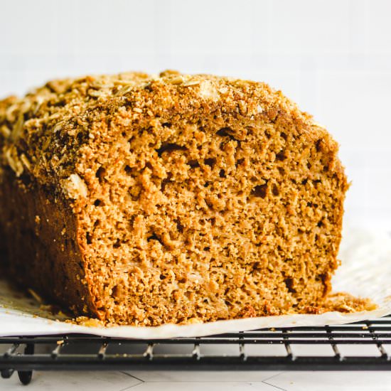 vegan apple cinnamon bread