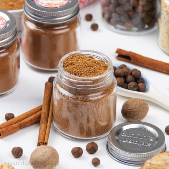 Homemade Pumpkin Pie Spice Blend