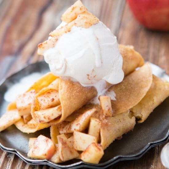 APPLE PIE TAQUITOS