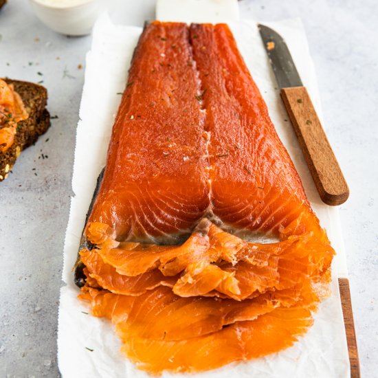 Cured Salmon Gravlax