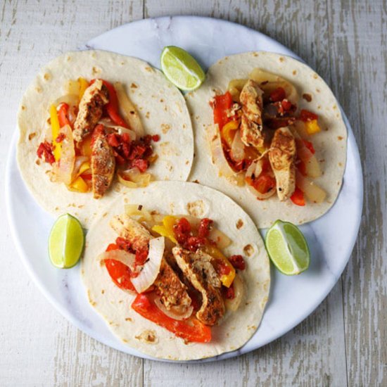 Slow Cooker Chicken Fajitas