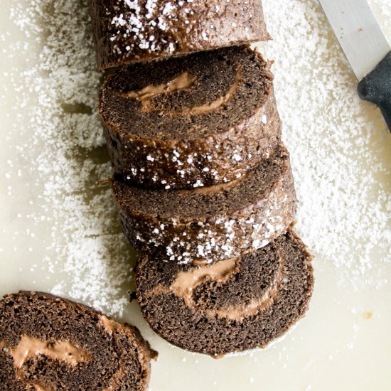 Chocolate Roll Cake