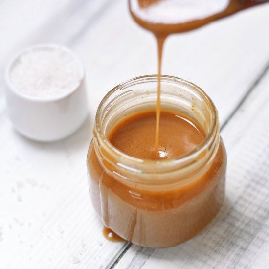 CBD Salted Caramel Sauce