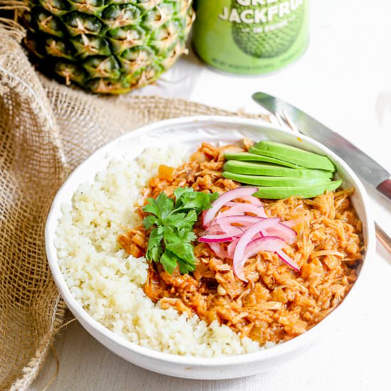 Instant Pot Pineapple BBQ Jackfruit