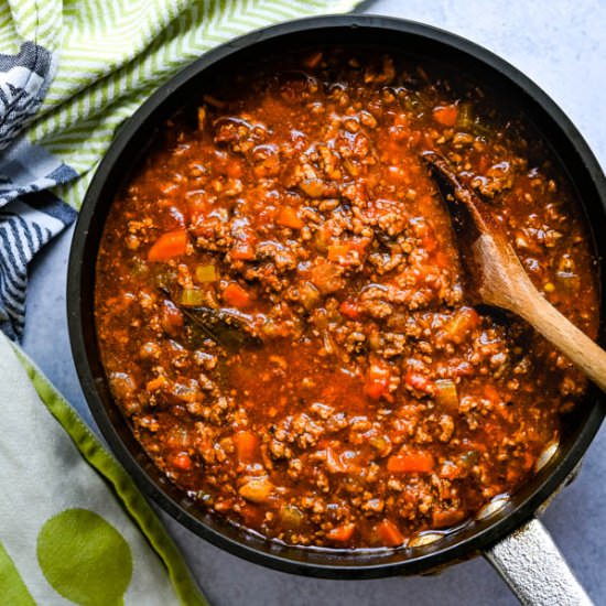 Instant Pot Beef Ragu