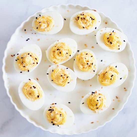 Everything Deviled Eggs