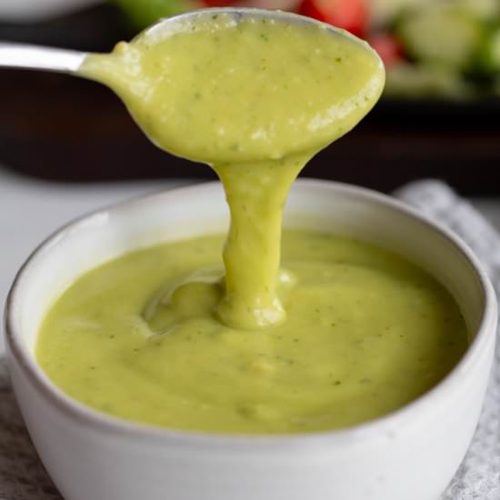 Creamy Avocado Lime Dressing