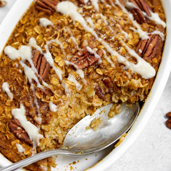 Baked Pumpkin Oatmeal