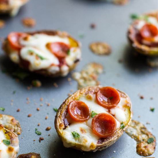 PIZZA POTATO SKINS