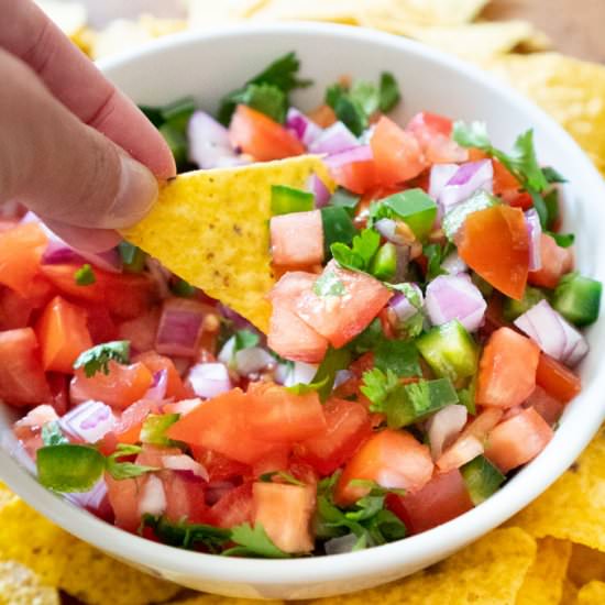 Homemade Pico de Gallow